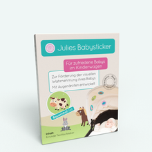 Lade das Bild in den Galerie-Viewer, Babys Bauernhof - Textilaufkleber Set aus hochwertiger Acetatseide