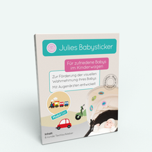 Lade das Bild in den Galerie-Viewer, Baby Mobil - Textilaufkleber Set aus hochwertiger Acetatseide