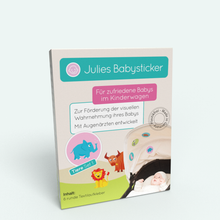 Lade das Bild in den Galerie-Viewer, Süße Tiere 1 - Textilaufkleber Set aus hochwertiger Acetatseide