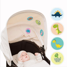 Lade das Bild in den Galerie-Viewer, Textilaufkleber Set – 30er Bundle inkl. Display | Hochwertige Stoffsticker | Dekorative Aufkleber Set