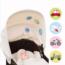 Lade das Bild in den Galerie-Viewer, Textilaufkleber Set – 30er Bundle inkl. Display | Hochwertige Stoffsticker | Dekorative Aufkleber Set