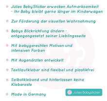 Lade das Bild in den Galerie-Viewer, Leckere Freunde - Textilaufkleber Set aus hochwertiger Acetatseide