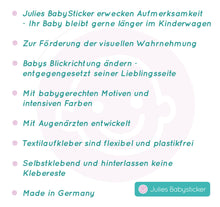 Lade das Bild in den Galerie-Viewer, Textilaufkleber Set – 30er Bundle inkl. Display | Hochwertige Stoffsticker | Dekorative Aufkleber Set