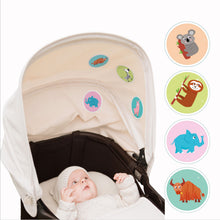 Lade das Bild in den Galerie-Viewer, Textilaufkleber Set – 30er Bundle inkl. Display | Hochwertige Stoffsticker | Dekorative Aufkleber Set