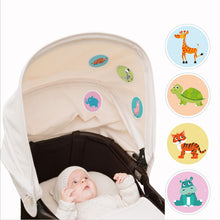 Lade das Bild in den Galerie-Viewer, Textilaufkleber Set – 30er Bundle inkl. Display | Hochwertige Stoffsticker | Dekorative Aufkleber Set