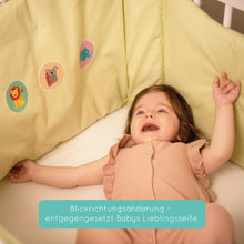 Lade das Bild in den Galerie-Viewer, Thekendisplay inkl. 30 Päckchen Textilaufkleber aus hochwertiger Acetatseide. Für Babys

